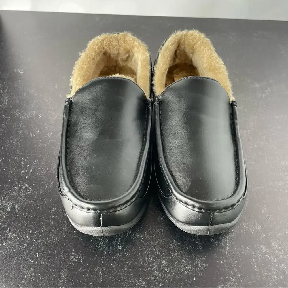 DEER STAGS Slipperooz Men’s Spun Indoor Outdoor S.U.P.R.O. Sock Cozy Moccasin 8